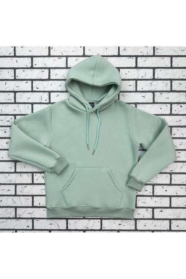 Premium Hoodie Man Мужская худи с капюшоном цвет тиффани (светлая мята) премиум качества утепленная 330 гр/м.кв 6 Мужская худи с капюшоном цвет тиффани (светлая мята) премиум качества утепленная 330 гр/м.кв Магазин Толстовок Premium Hoodie Man