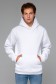 Толстовка мужская с капюшоном премиум качества Белая 340гр/м.кв   Магазин Толстовок Premium Hoodie Man