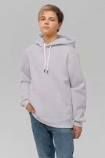  Teenage boys hoodie premium smoke grey M-40-42-Teenage-(Подростковый)    Подростковое худи премиум качества цвет дымчатый серый (на мальчика) 