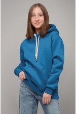  Teenage hoodie premium turquoise girl XXL-46-48-Teenage-(Подростковый)    Подростковая худи премиум качества бирюзовая (для девочек) 