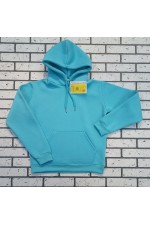 Подростковое худи премиум качества цвет Аква 340гр   Магазин Толстовок Подростковые Худи Премиум / Premium Teenage Hoodie