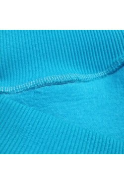 Подростковое худи премиум качества цвет аква (на мальчика)