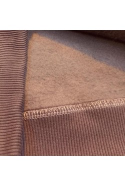 Подростковое худи премиум качества коричневого цвета (на мальчика)