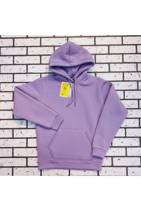 Женская худи с капюшоном премиум лавандовая (сиреневая) 340гр/м.кв   Магазин Толстовок Premium Hoodie Woman