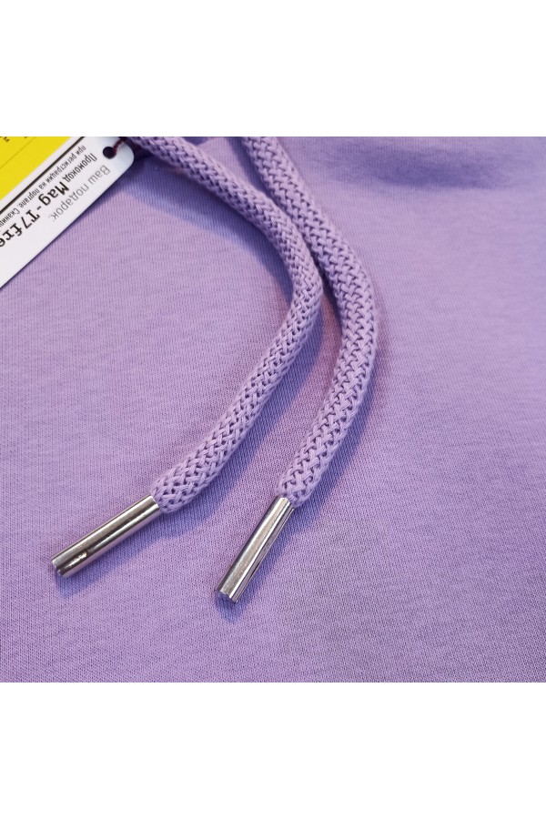 Женская худи с капюшоном премиум лавандовая (сиреневая) 340гр/м.кв   Магазин Толстовок Premium Hoodie Woman