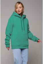  Premium Hoodie mint Unisex Woman 3XL-50-52-Woman-(Женский)    Женская худи с капюшоном  премиум мятная 360гр/м.кв 