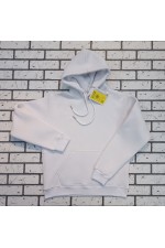 Толстовка мужская с капюшоном премиум качества Белая 340гр/м.кв   Магазин Толстовок Premium Hoodie Man