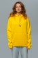  Premium Hoodie Yellow Unisex XL-46-48-Woman-(Женский)    ЖЕНСКАЯ ХУДИ С КАПЮШОНОМ ПРЕМИУМ ЖЕЛТАЯ 340ГР/М.КВ 