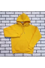 Подростковое худи премиум качества цвет Жёлтый 340гр   Магазин Толстовок Подростковые Худи Премиум / Premium Teenage Hoodie