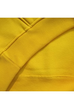 Подростковая худи премиум качества желтая (для девочек)