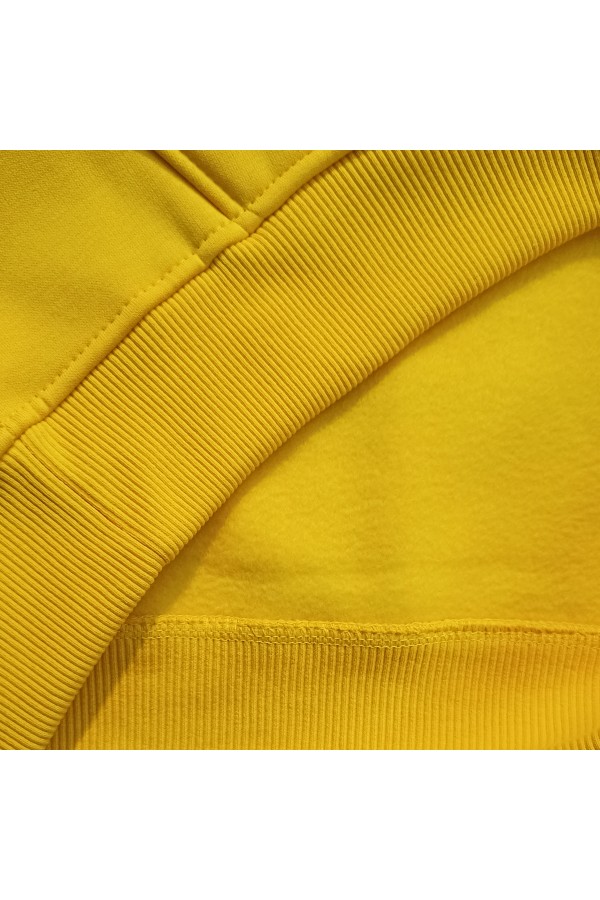 Подростковое худи премиум качества цвет Жёлтый 340гр   Магазин Толстовок Подростковые Худи Премиум / Premium Teenage Hoodie