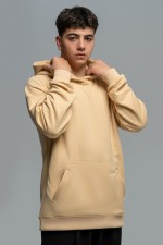 Худи реглан бежевая без начёса мужская с капюшоном (унисекс)   Магазин Толстовок Hoodie Reglan MAN| Премиальные худи-реглан без начёса