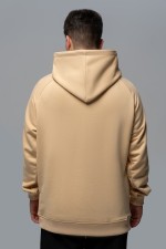 Худи реглан бежевая без начёса мужская с капюшоном (унисекс)   Магазин Толстовок Hoodie Reglan MAN| Премиальные худи-реглан без начёса