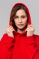 Худи реглан без начёса на петле красный с капюшоном женский унисекс   Магазин Толстовок Подобрать худи: