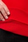 Худи реглан без начёса на петле красный с капюшоном женский унисекс   Магазин Толстовок Demi-season sportswear - Спортивная одежда на весну и и осень без начёса на петле