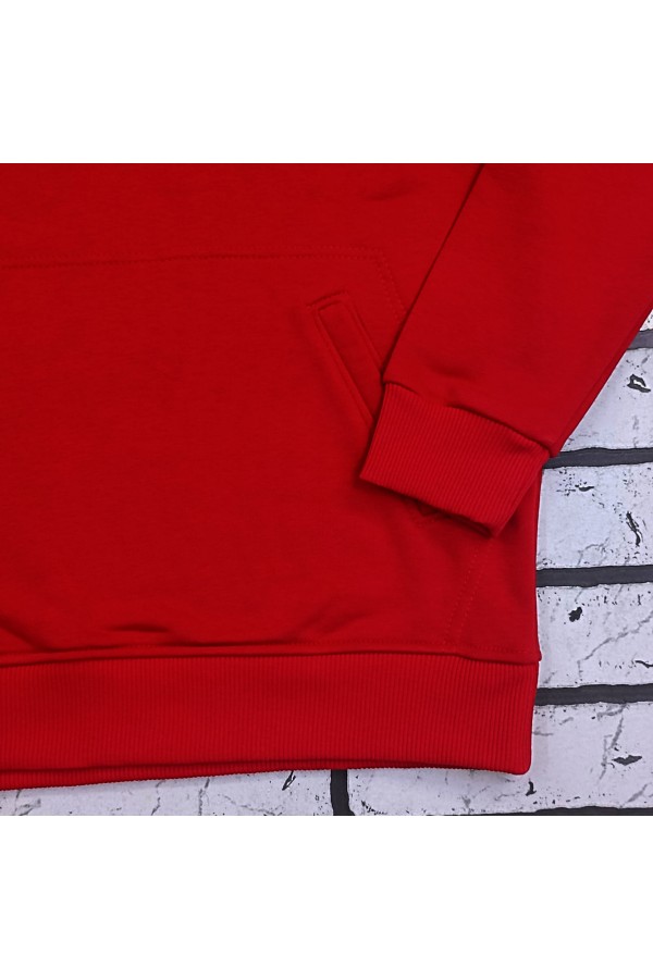 Худи реглан без начёса на петле красный с капюшоном женский унисекс   Магазин Толстовок  Hoodie Reglan Woman| Премиальные худи-реглан без начёса женские 