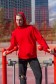 Мужская толстовка летняя красная -  тонкая худи с капюшоном    Магазин Толстовок Худи на лето с капюшоном однотонные МУЖСКИЕ