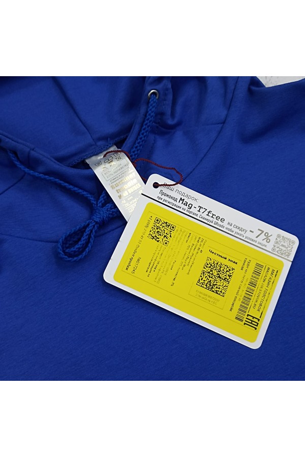 Мужская васильковая летнее худи спортивное с капюшоном   Магазин Толстовок Худи на лето с капюшоном однотонные МУЖСКИЕ