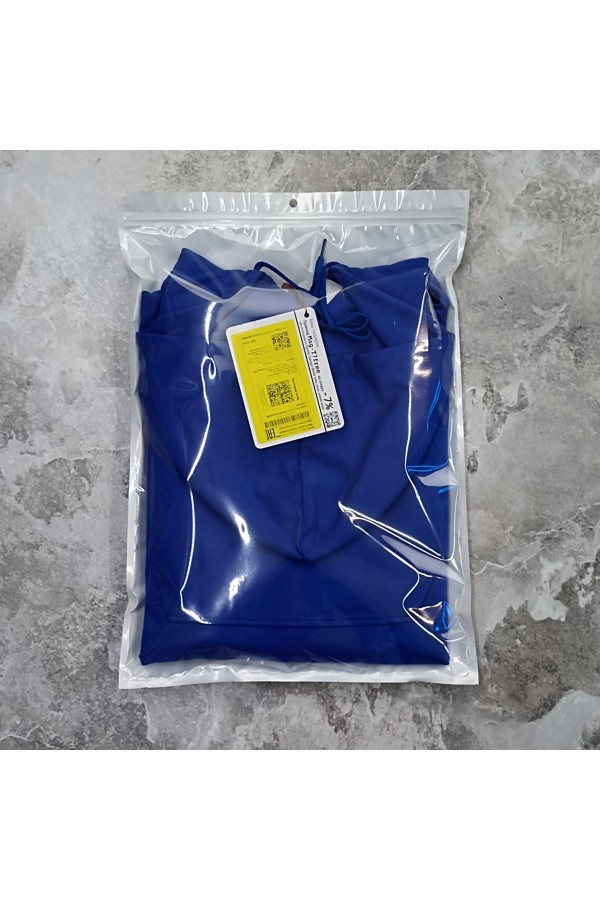 Мужская васильковая летнее худи спортивное с капюшоном   Магазин Толстовок Худи на лето с капюшоном однотонные МУЖСКИЕ