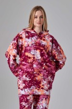 Худи оверсайз женская на лето цвет Акварель   Магазин Толстовок Oversize Hoodie Summer