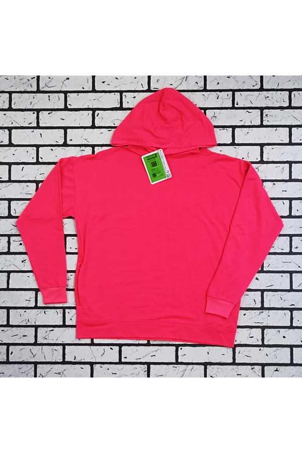 Худи Оверсайз унисекс на лето цвет Розовый неон   Магазин Толстовок Oversize Hoodie Summer