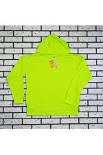Худи Оверсайз унисекс на лето цвет неон лайм   Магазин Толстовок Oversize Hoodie Summer