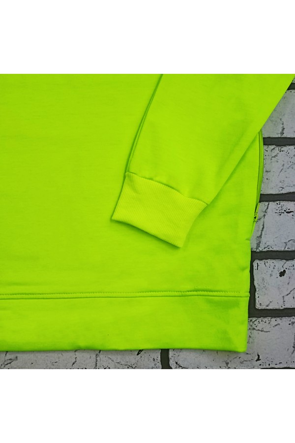 Худи Оверсайз унисекс на лето цвет неон лайм   Магазин Толстовок Oversize Hoodie Summer