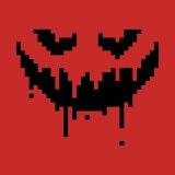  Худи, свитшот или футболка с принтом 8-битный монстр