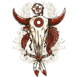  Худи, свитшот, футболка c Черепом быка 2.0