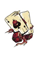  Толстовка, свитшот, футболка с принтом Карты