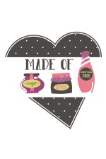  Худи, свитшот, футболка для девушек Made of...