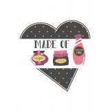  Худи, свитшот, футболка для девушек Made of...