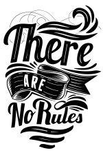  Худи, свитшот или футболка с принтом No rules