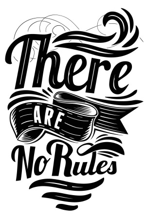  Худи, свитшот или футболка с принтом No rules