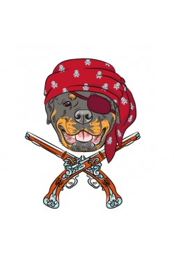  Толстовка, свитшот, футболка с собакой Ротвейлер