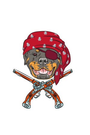  Толстовка, свитшот, футболка с собакой Ротвейлер