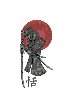  Худи, свитшот, футболка c Самураем