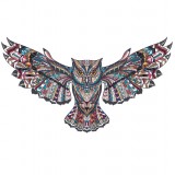  Толстовка, свитшот, футболка Сова с расправленными крыльями