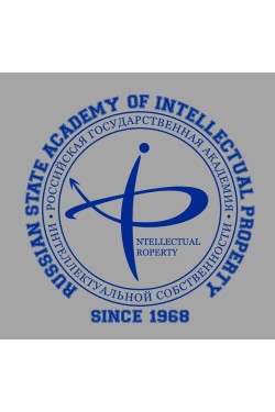 Толстовка с капюшоном РГАИС Российская Государственная Академия Интеллектуальной Собственности (25 цветов на выбор)