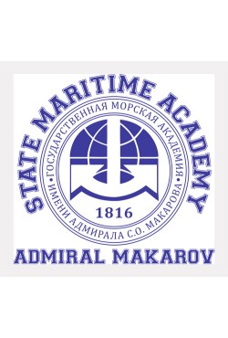 Толстовка с капюшоном ГМА Государственная морская академия имени адмирала С. О. Макарова (25 цветов на выбор)