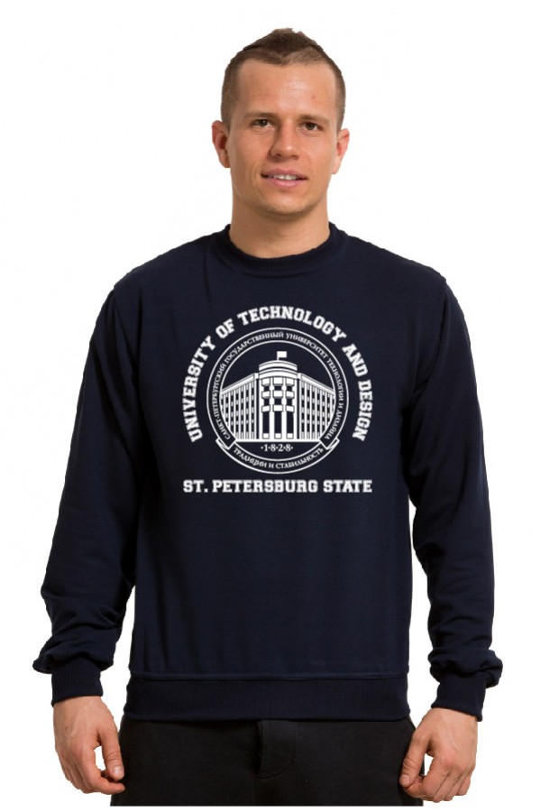 Толстовка с капюшоном СПБГУТИД Государственный университет технологии и дизайна (25 цветов на выбор)