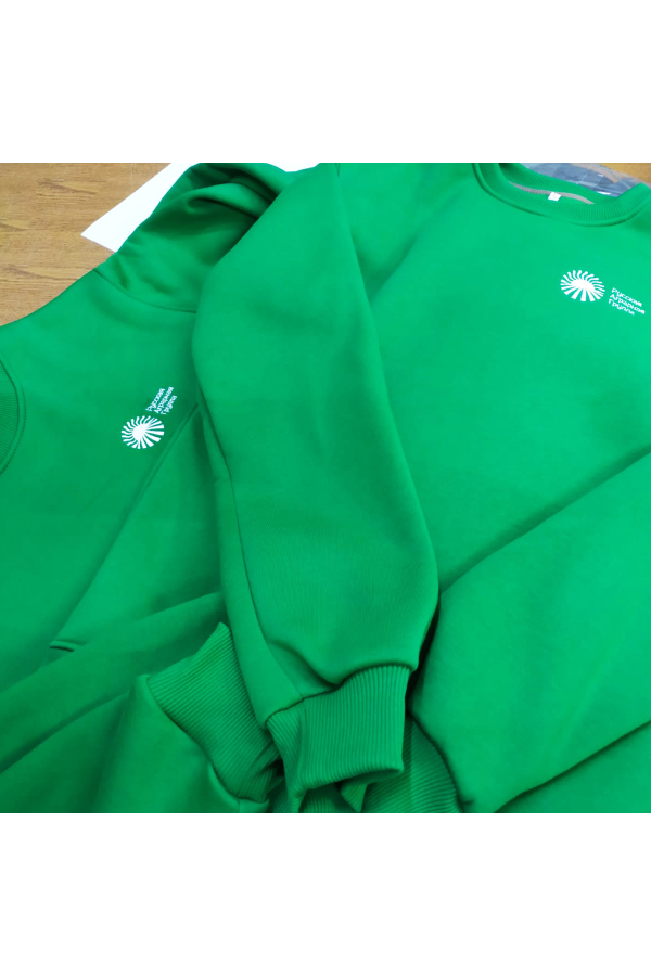 свитшот с вышивкой на заказ оперативно, от производителя