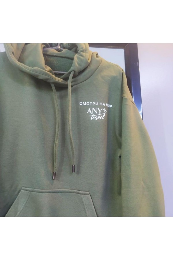 Худи с нанесение логотипа в Москве заказ