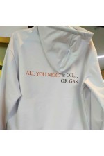 Печать на одежде краской худи мерч