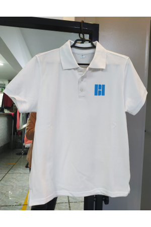 Печать на футболках поло Suprem - оптовая партия с логотипом