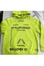  Hoodie with lettering    Худи с капюшоном с надписью 
