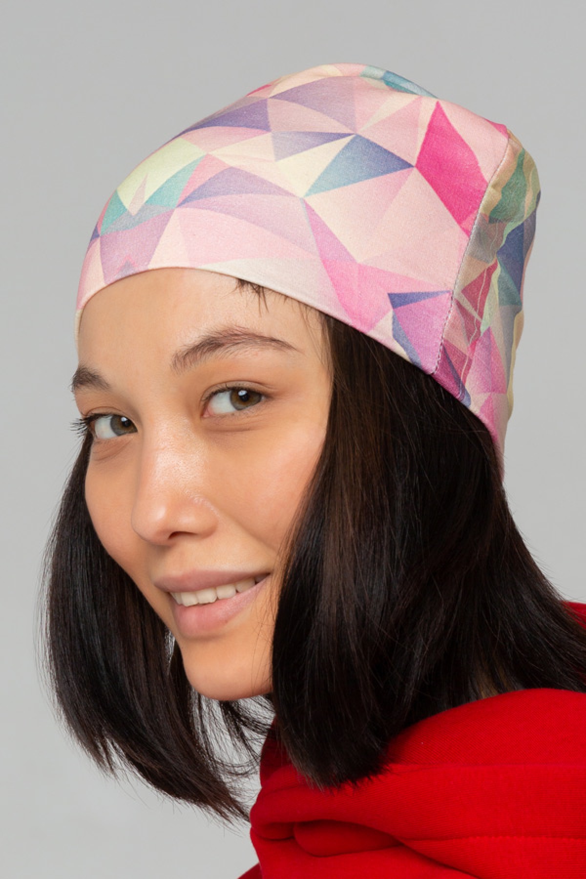 Fullprint beanie-cap Geometry — фото 2