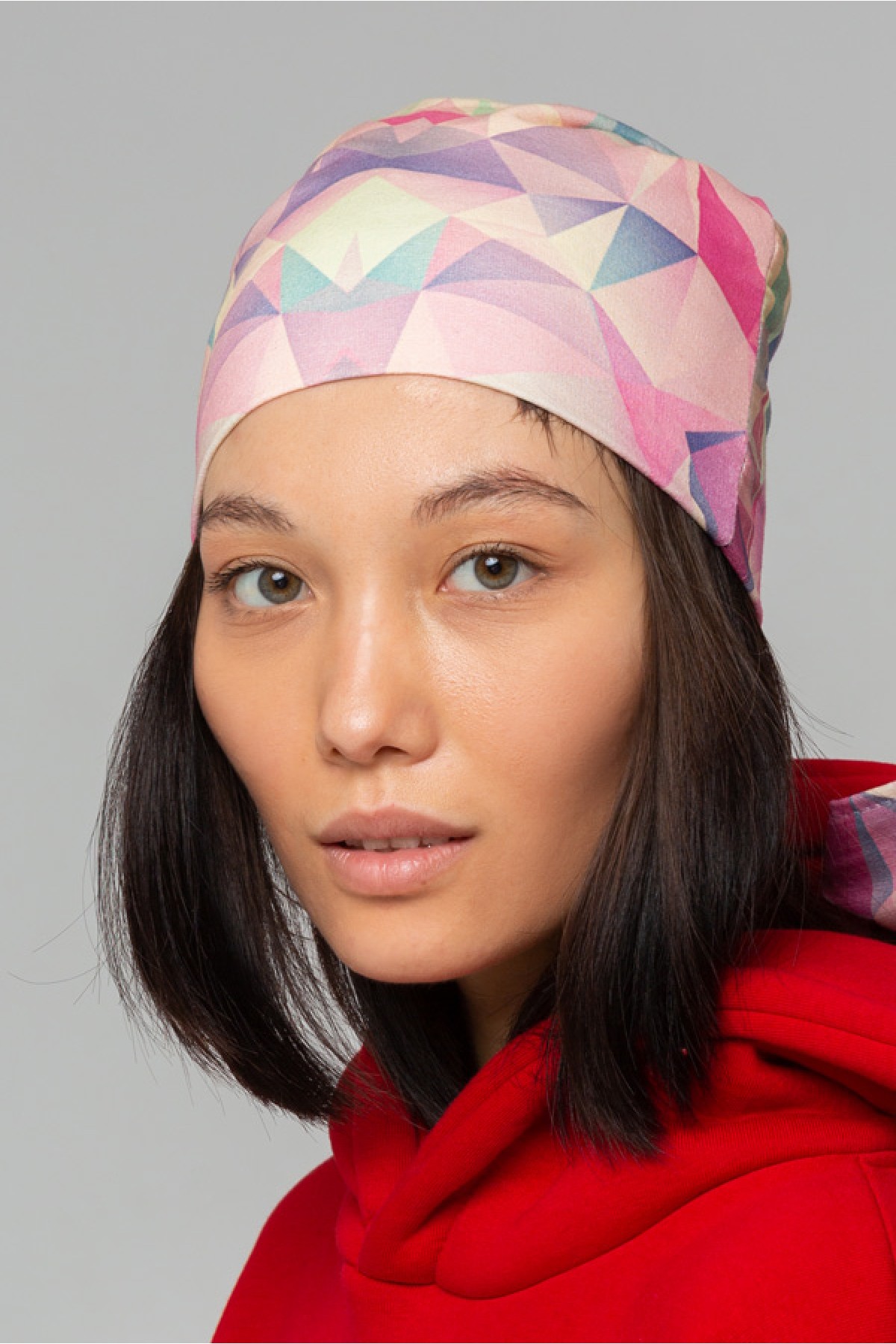 Fullprint beanie-cap Geometry — фото 3