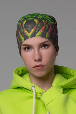 Fullprint beanie-cap Jungle