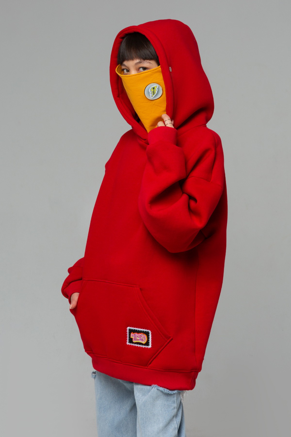 RED Hoodie and Corrica Mask — фото 7